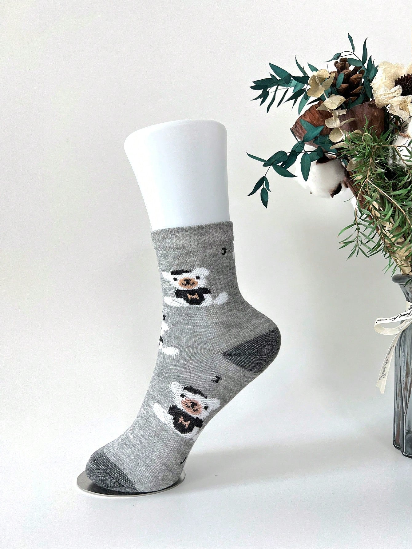 10pairs Random Delivery Mid-calf Socks, Spring/summer Cartoon Comic Pattern Sports Casual Socks For Students Multicolor