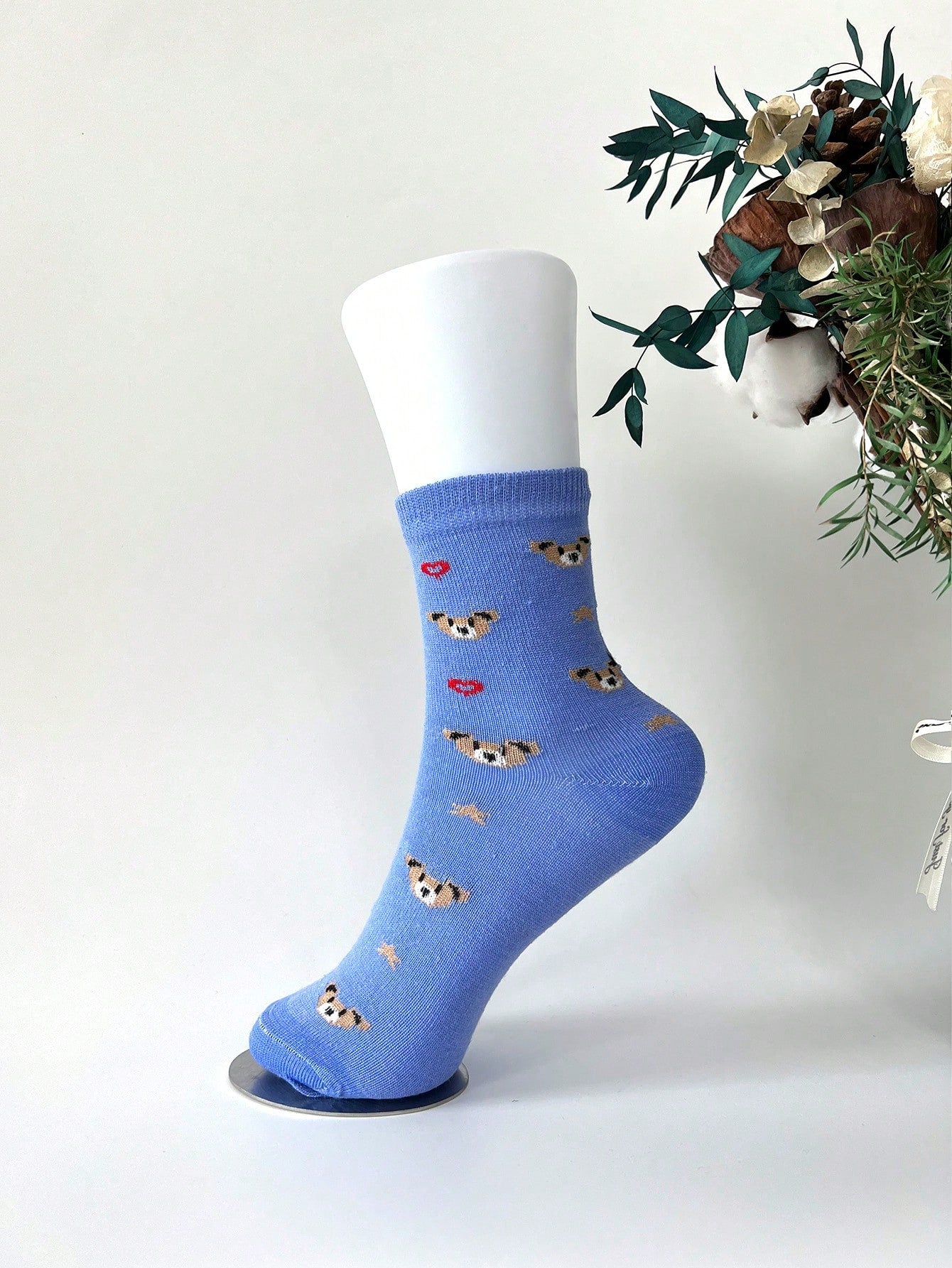 10pairs Random Delivery Mid-calf Socks, Spring/summer Cartoon Comic Pattern Sports Casual Socks For Students Multicolor
