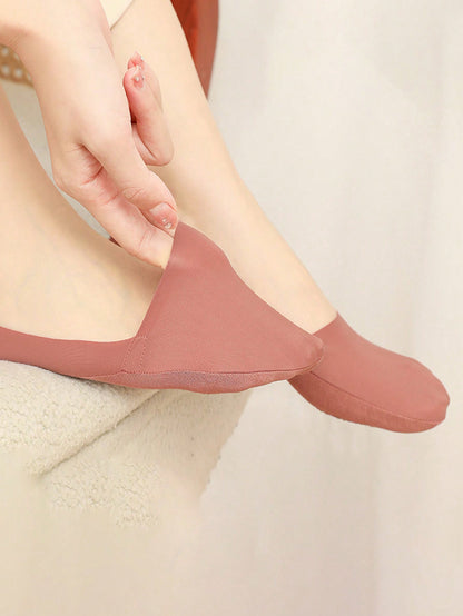 6 Pairs Solid Color Soft Lightweight No Show Socks For Women, Comfortable Low Cut Ankle Socks Multicolor