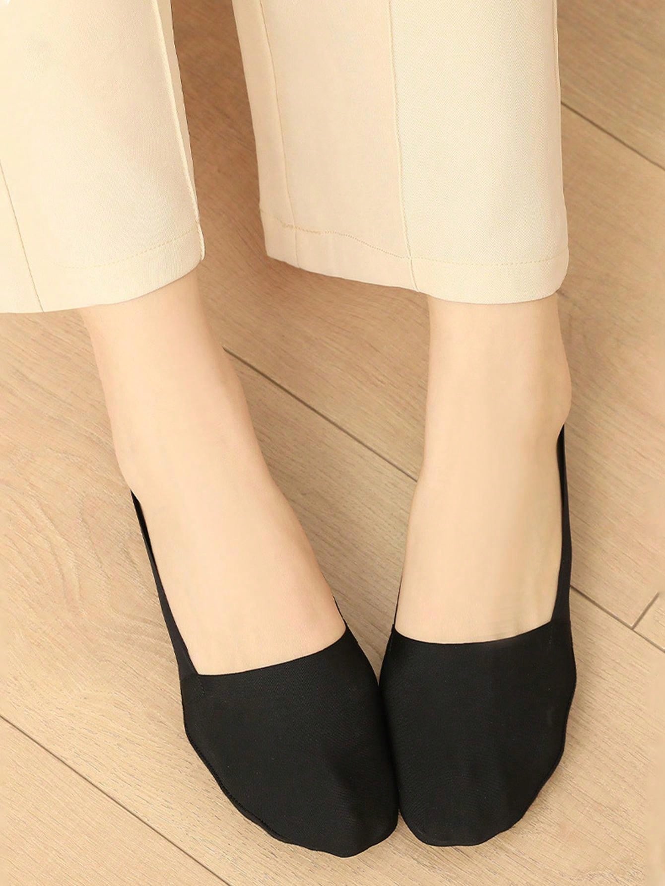 6 Pairs Solid Color Soft Lightweight No Show Socks For Women, Comfortable Low Cut Ankle Socks Multicolor